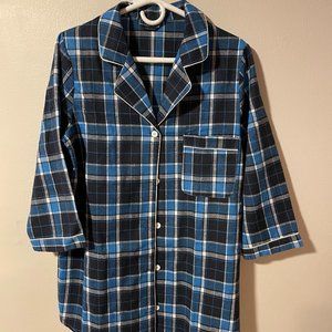 Blue Plaid Bridesmaids Robes